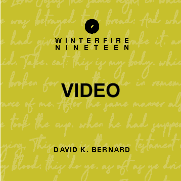 2019: David K. Bernard (Video Download)