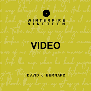 2019: David K. Bernard (Video Download)