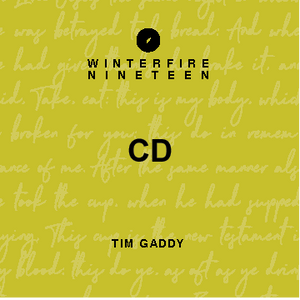 2019: Tim Gaddy (CD)